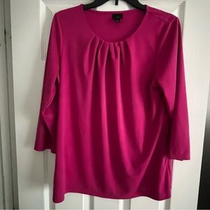Worthington pink blouse